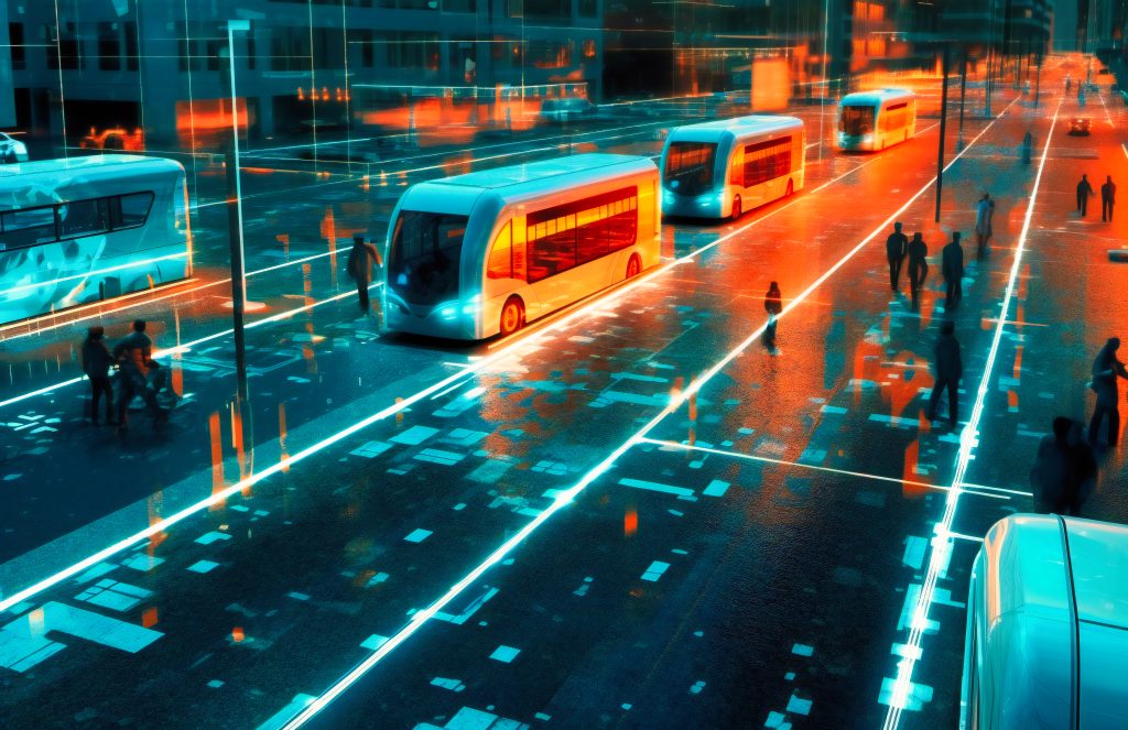 How can AI optimize bus routes