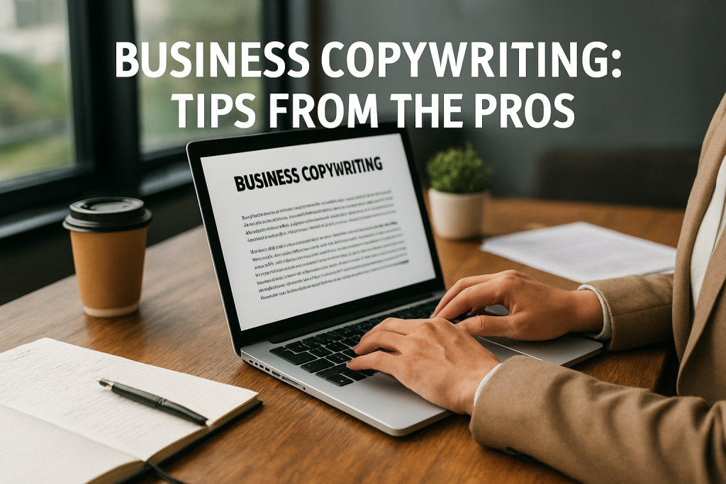 Business Copywriting: Tips From The Pros