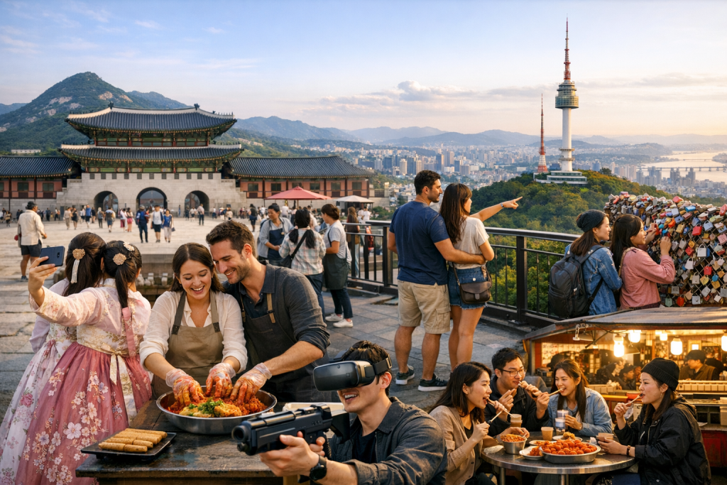 Popular Group Activities for Tourists Visiting Seoul